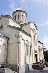 The Kashveti Church of St. George in central Tbilisi, located on Rustaveli Avenue