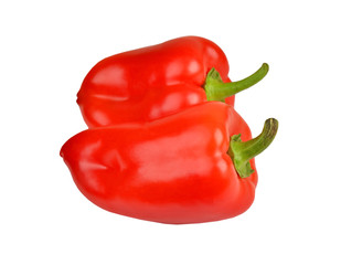 Two red pepper