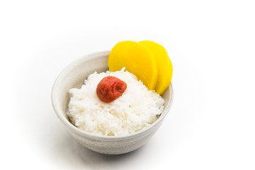 umeboshi on rice