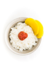 umeboshi on rice
