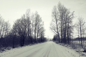 Fototapeta na wymiar black white winter frost nature background