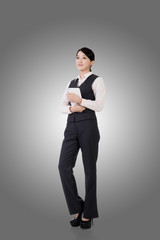 confident asian business woman