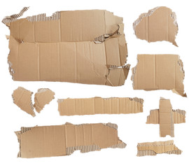  cardboard pieces