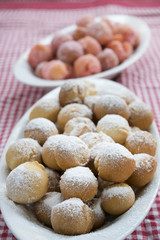 carnivalesque Italian sweet called castagnole