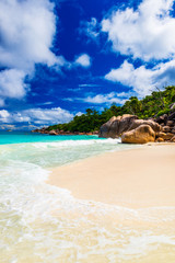 Anse Lazio beach. The Seychelles