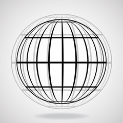 Abstract globe earth