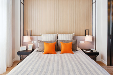 interior of modern bedroom