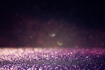 defocused purple and pink lights background photo
