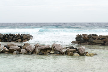 morning view of indian ocean