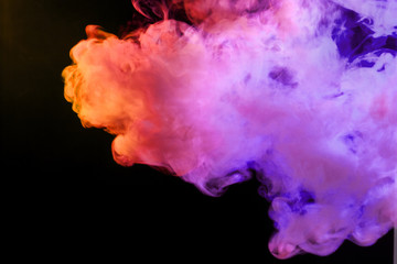 Stream color smoke on black background
- 103896032