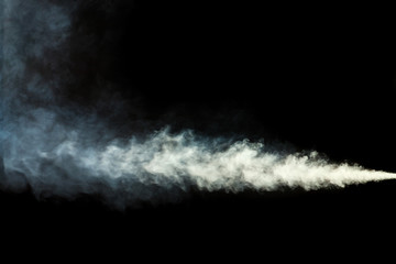 Stream white smoke on black background
- 103896037