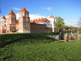 Castle Mir in Belarus, year 2007