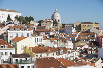 Fototapeta na wymiar Veduta Lisbona