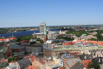 Fototapeta na wymiar Riga, Latvia, year 2010