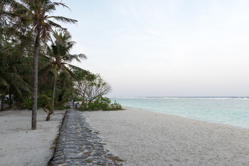 morning view of indian ocean