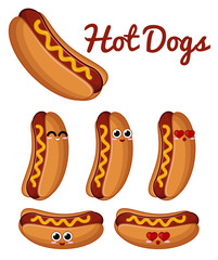 Hot Dog Character
