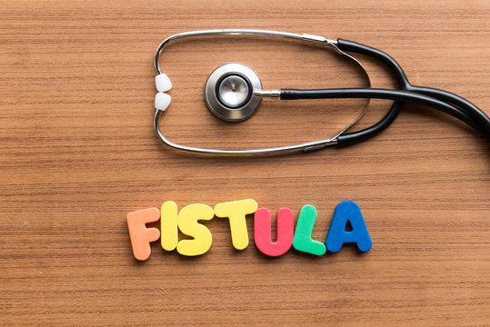 Fistula Colorful Word