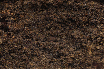 Soil as background