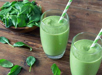 Spinach Smoothie, Made with Fresh baby Spinach