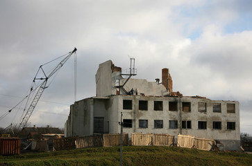 Demolition building