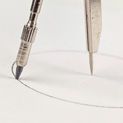 compass drawing circle