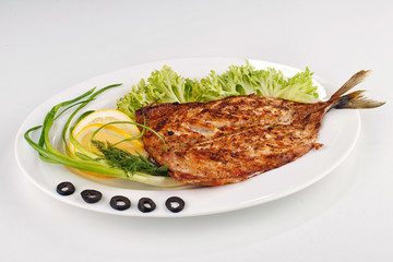 delicious roast fish