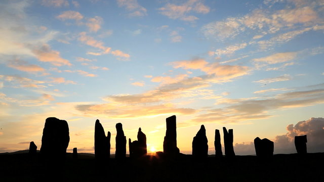 Callanish Standing Stones, Isle of Lewis, Outer Hebrides, Scotland, UK 