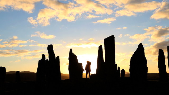 sle of Lewis, Outer Hebrides, Callanish, Standing Stones