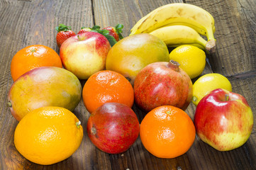 Fototapeta na wymiar owoce