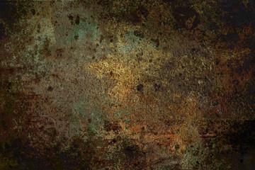  grunge abstract green background with stains close up