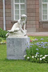 ST. PETERSBURG, TSARSKOYE SELO, RUSSIA - JUNE 26, 2008: The Catherine Park Sculpture