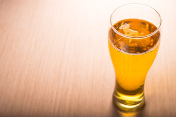 Glass of beer