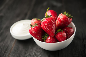 strawberry and cream