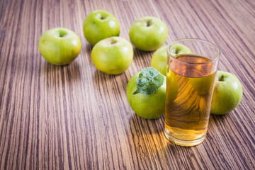 fresh green apples