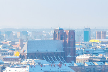 Fototapeta premium Wroclaw. View of the city from above.