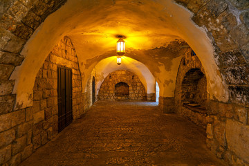 Ancient passage in Jerusalem.