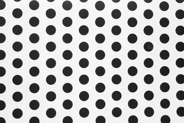 Gordijnen naadloze polka dot achtergrond © dadatop