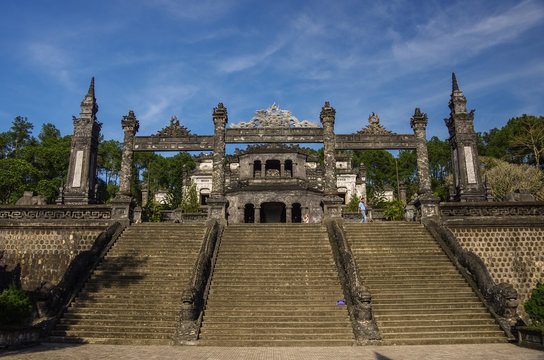 Imperial Khai Dinh Tomb in Hue, Vietnam