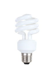 light bulb, isolated on white background