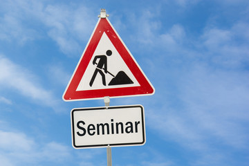 Schild 77 - Seminar