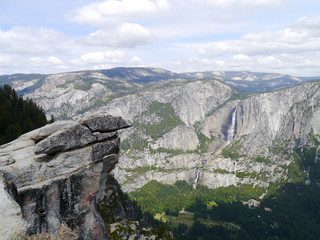 View from Glacier Point at Yosemite National Park