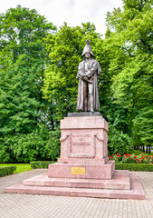Obraz premium Monument to General Field Marshal, Prince Michael Barclay de Tolly, Riga, Latvia