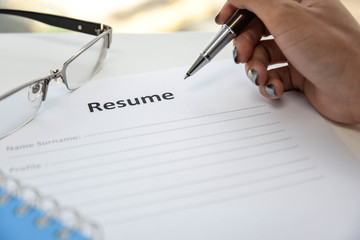 Writing Resume