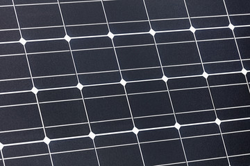 Solar Panel close-up, detail of a photovoltaic panel for renewab