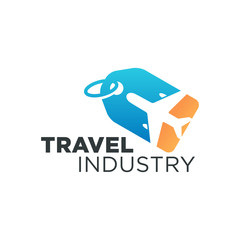 Vacation Travel Discount Stock Logo