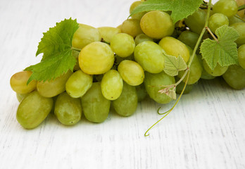 grape with leaf