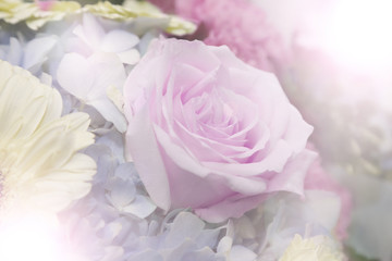 Fototapeta premium background of flower bouquets