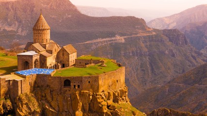 Armenian monastery - obrazy, fototapety, plakaty