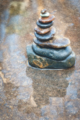 Zen Stack of Stones