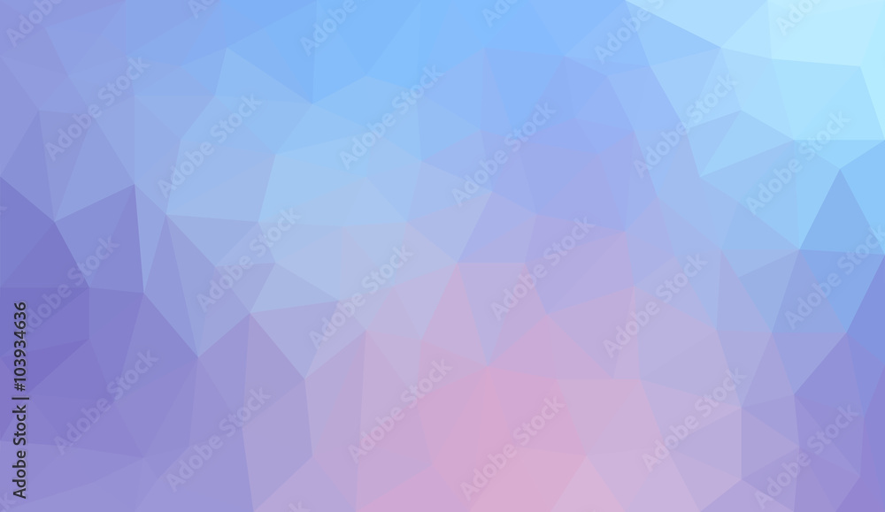 Poster gradient abstract polygon background